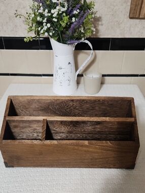 Threshold Wooden Desk Organizer